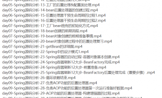 设计模式与框架源码分析